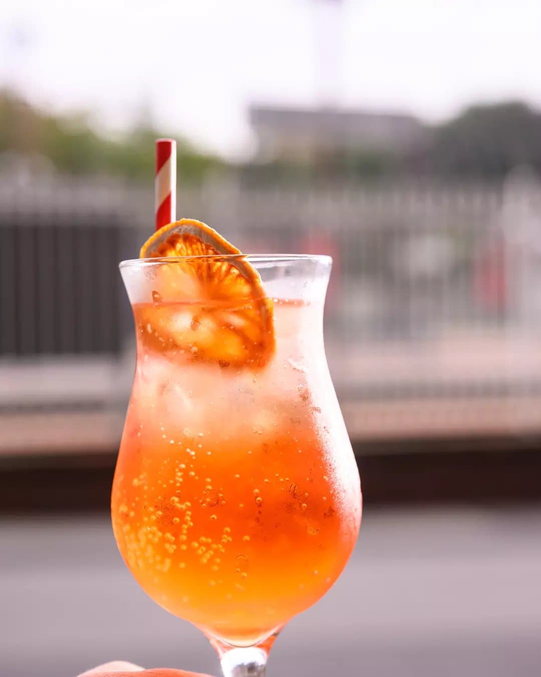 An orange spritz in the sun